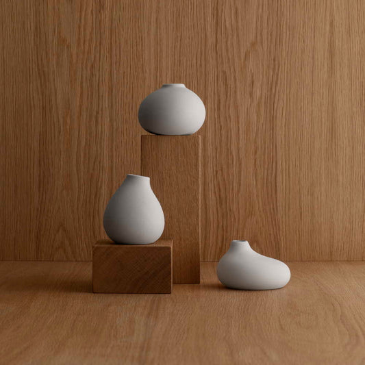 Nona Set med 3 Vaser Micro Chip