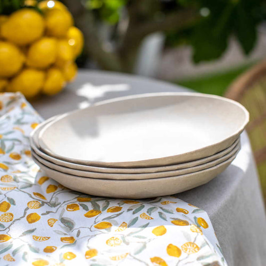 Club Tallrik 22 cm Beige 4-pack