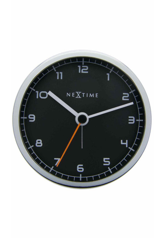 Company Alarm Väckarklocka 9 cm Svart/Metall