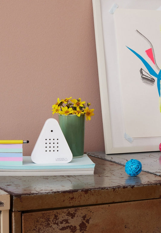 Lakesidebox Speldosa Sjömiljö Vit