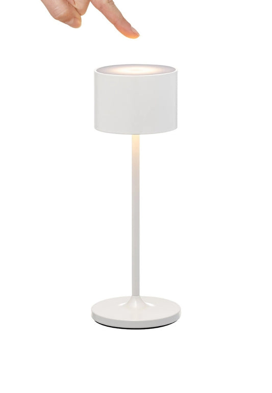 Farol Mini LED-lampa 19,5 cm Vit
