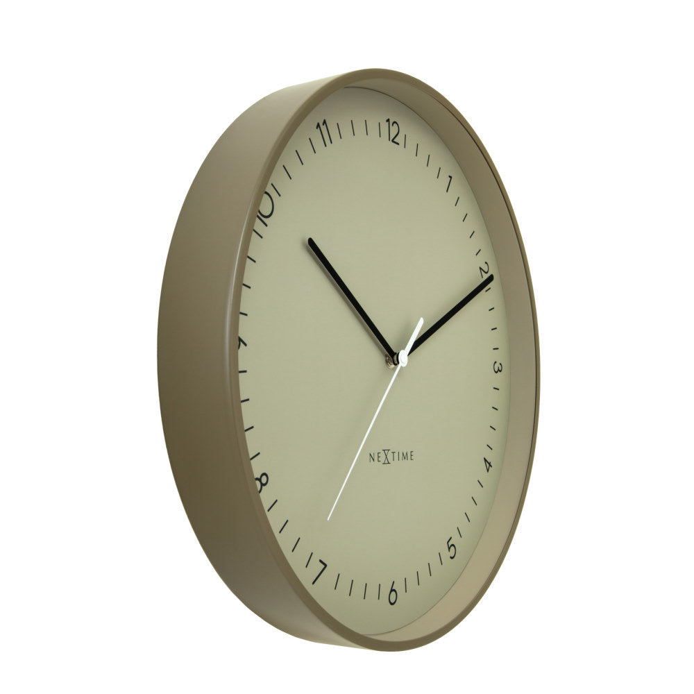 Berlin Väggklocka 40 cm Khaki