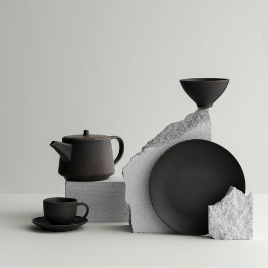 Kumi Desserttallrik Ø21 cm Espresso