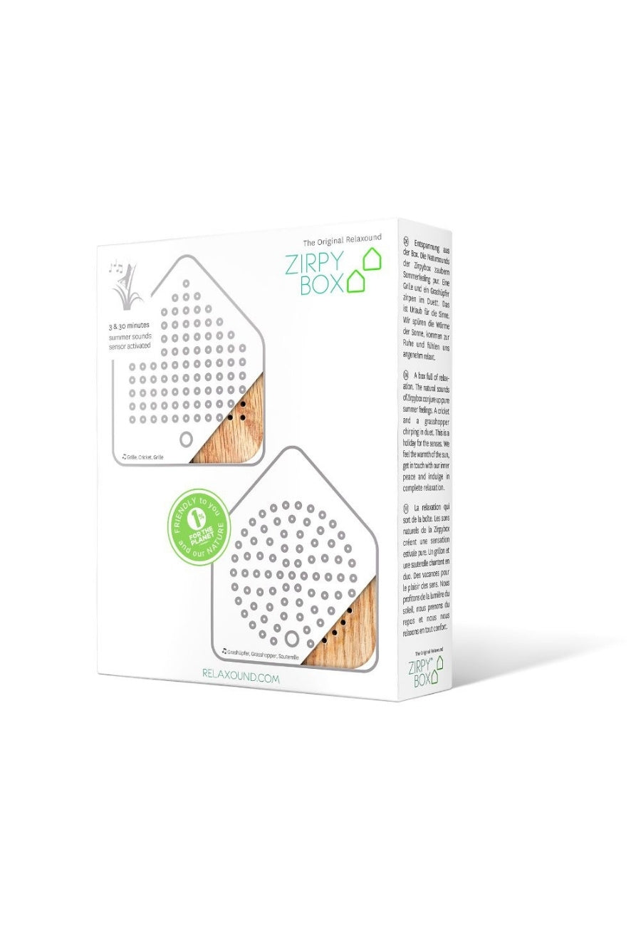 Zirpybox Speldosa 2-pack Gräshoppa Ek