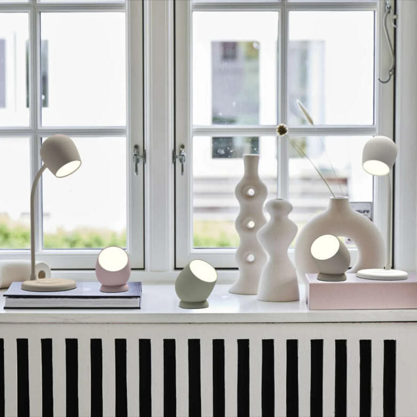 LED-Lampa Beam portabel Dusty Olive