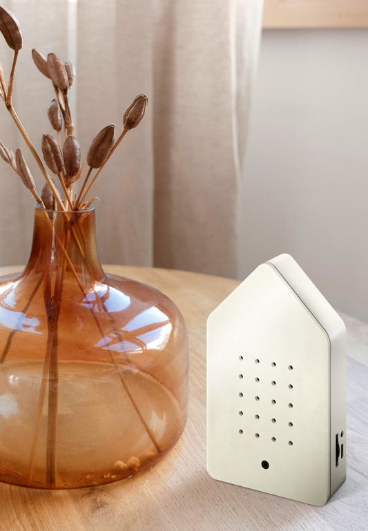 Birdybox Speldosa Fågelkvitter Vit Jesmonite