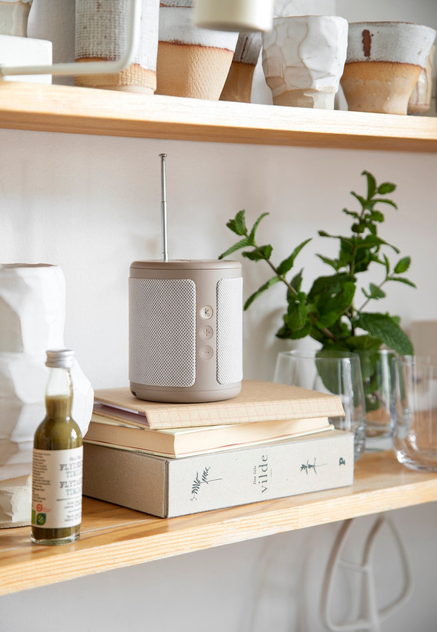 Dabbie Högtalare/Radio DAB+ Bluetooth 5.3 Ivory Sand