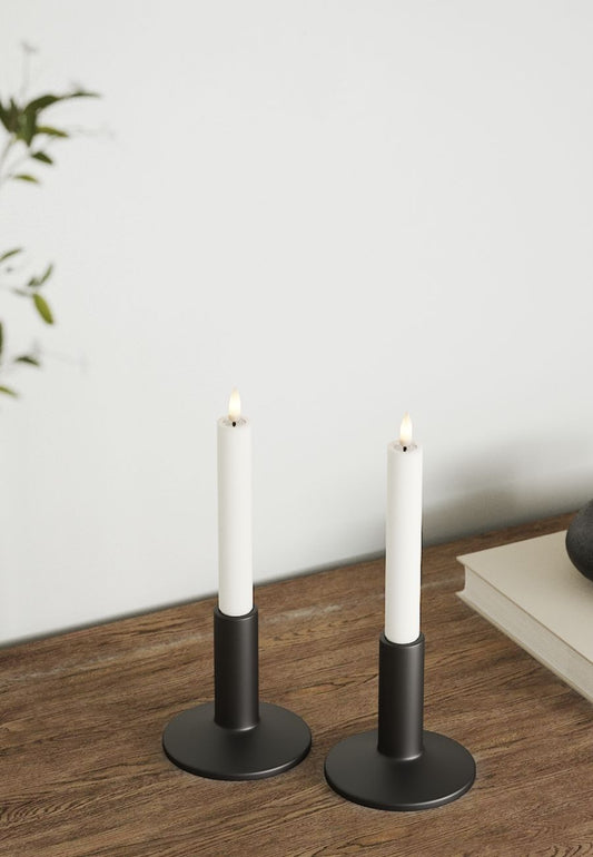 LED Kronljus 2,2x15 cm Vit 2-pack