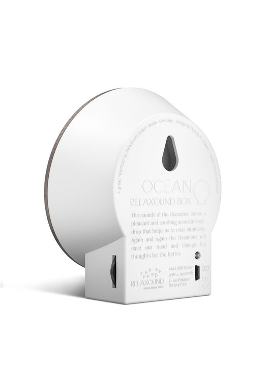 Oceanbox Speldosa Havsljud Vintageträ