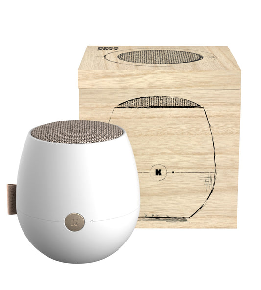aJAZZ QI Högtalare Bluetooth TWS Vit