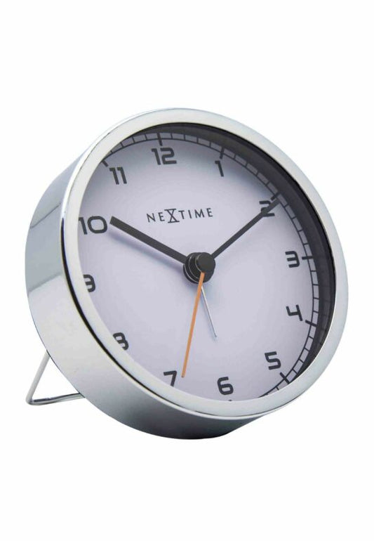 Company Alarm Väckarklocka 9 cm Vit/Metall