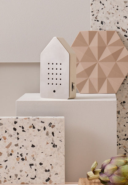 Birdybox Speldosa Fågelkvitter Rostfritt Stål