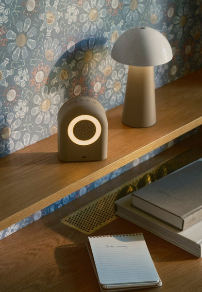 Ivy Väckarklocka Wake-up light Sömnljud Bluetooth Ivory Sand