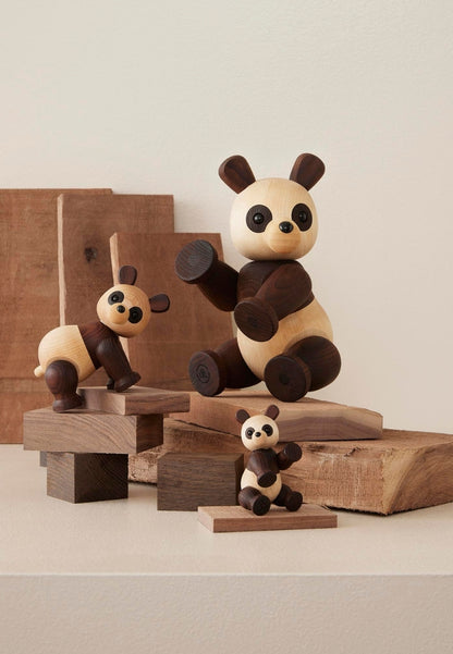 Pixi Panda Trädekoration 9 cm Lönn