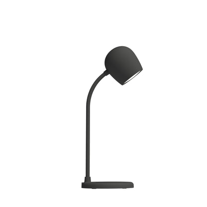 Ellie LED-lampa/Högtalare/Qi Svart