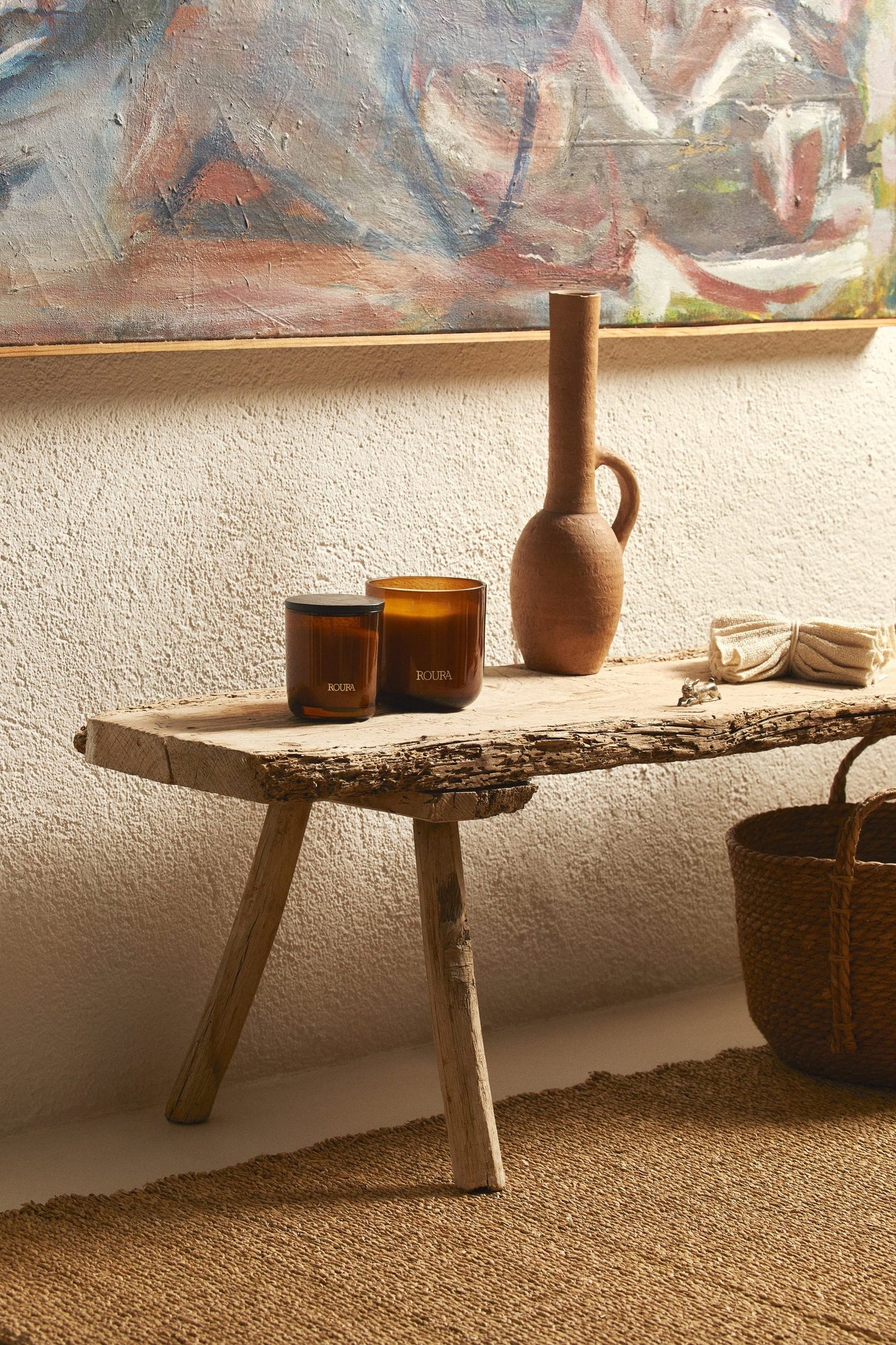 Doftljus Roura Icons scented amber jar candle 10x10cm