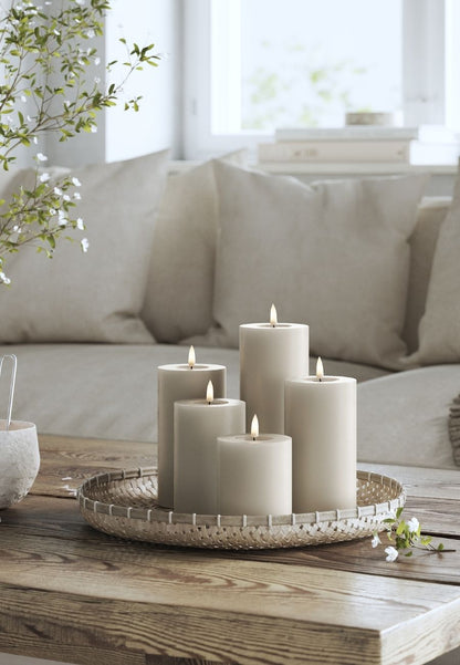 LED Blockljus Sand 10x20 cm