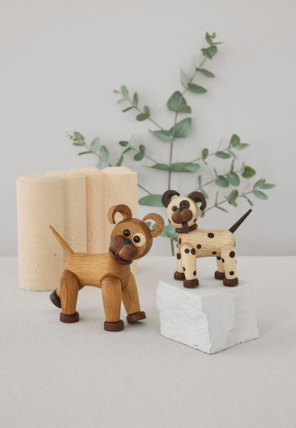 Joy Hund Trädekoration 11 cm Lönn