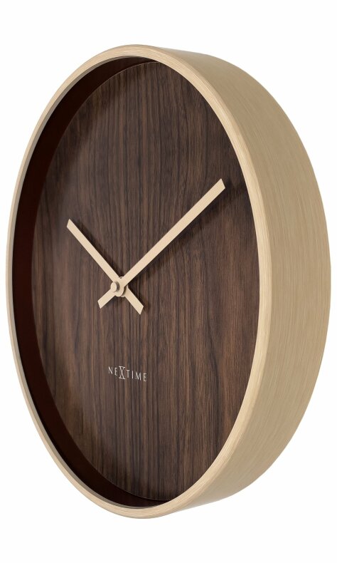 Oslo Väggklocka 30 cm Brun