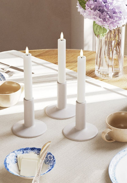 LED Kronljus 2,2x15 cm Vit 2-pack