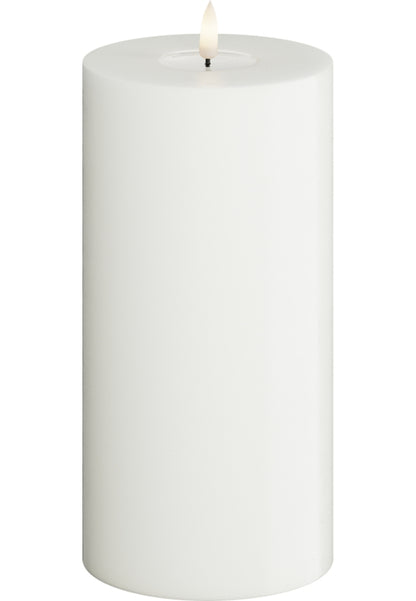 LED Blockljus Vit 10x20 cm