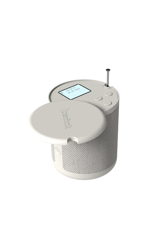 Dabbie Högtalare/Radio DAB+ Bluetooth 5.3 Soft White