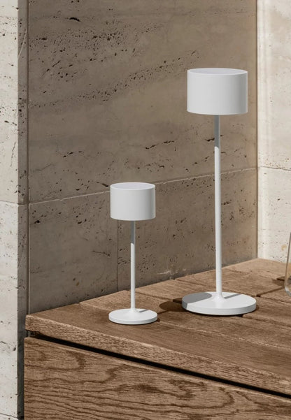 Farol Mini LED-lampa 19,5 cm Vit