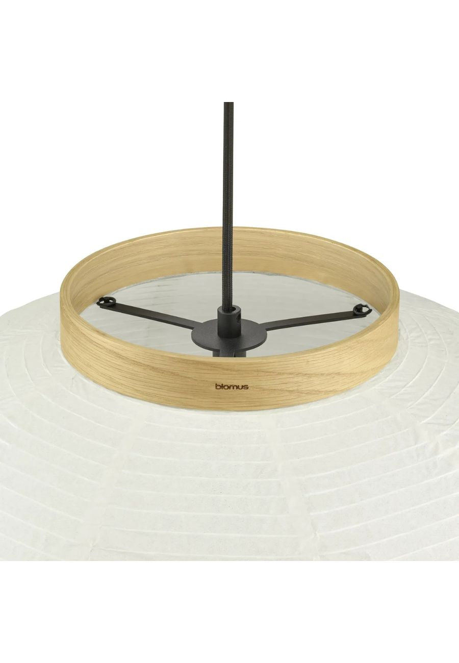 KAMI Pendant Lamp H 48 cm Ø60 cm Oak