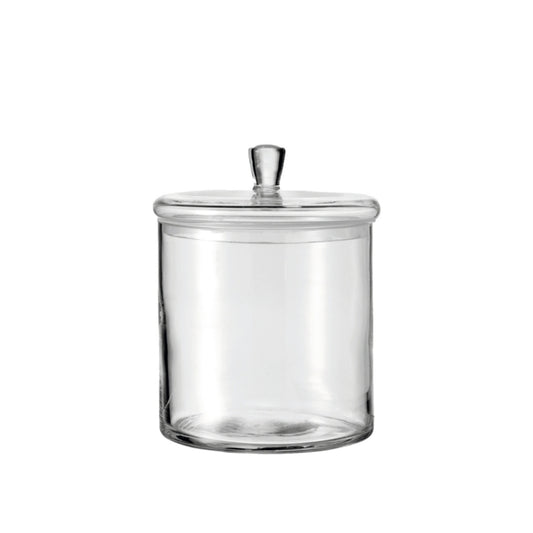 Top Glasburk med lock 1,5L