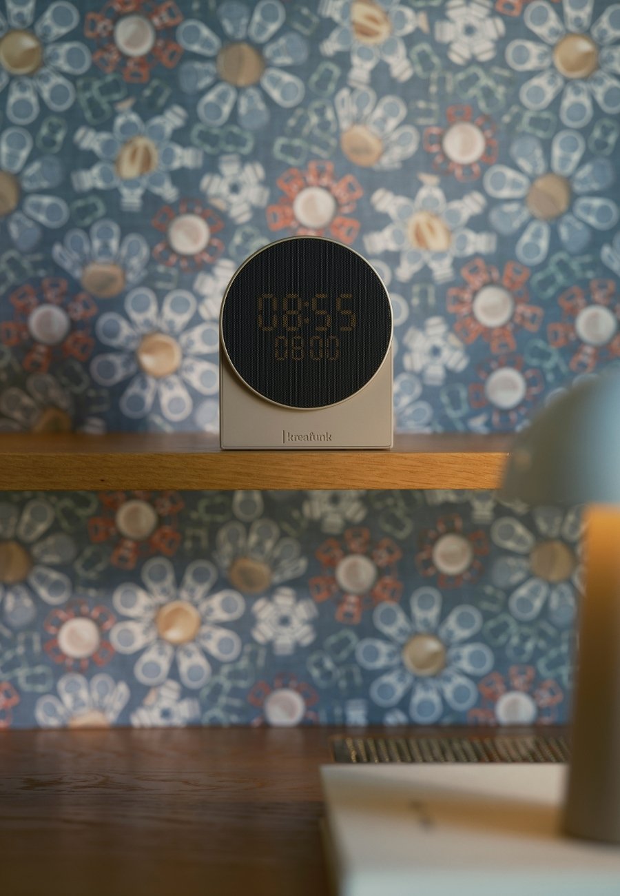 Ivy Väckarklocka Wake-up light Sömnljud Bluetooth Ivory Sand