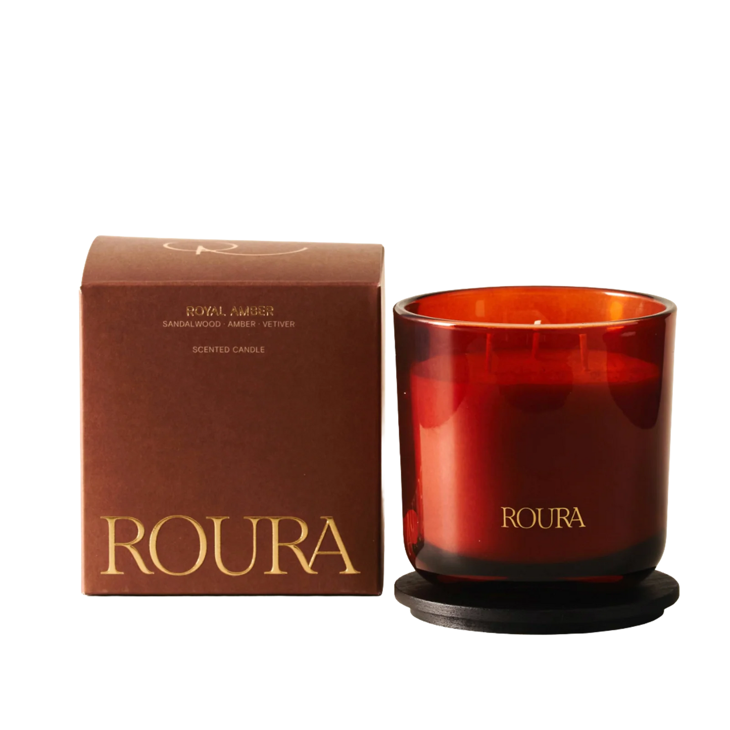 Doftljus Roura Icons scented amber jar candle 10x10cm
