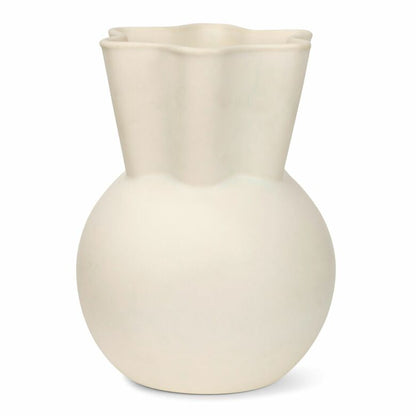 Vas Eva Stoer Nielsen 20 cm Vit