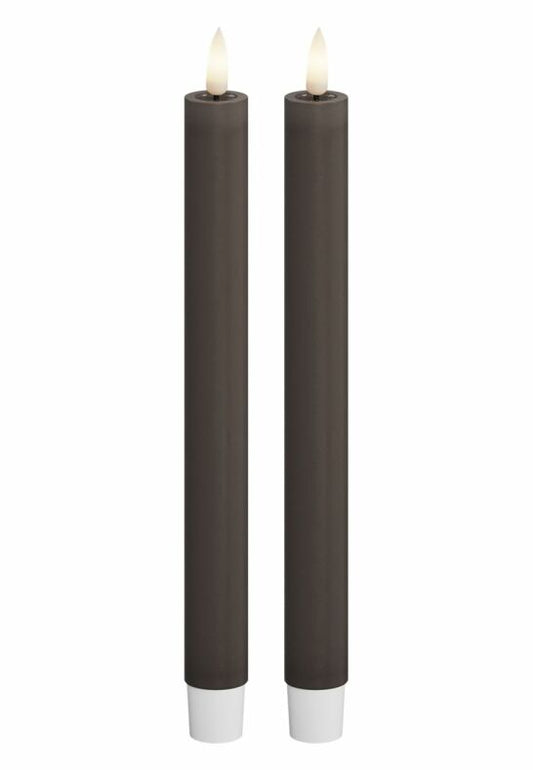 LED Kronljus 2,2x24 cm Mocca 2-pack