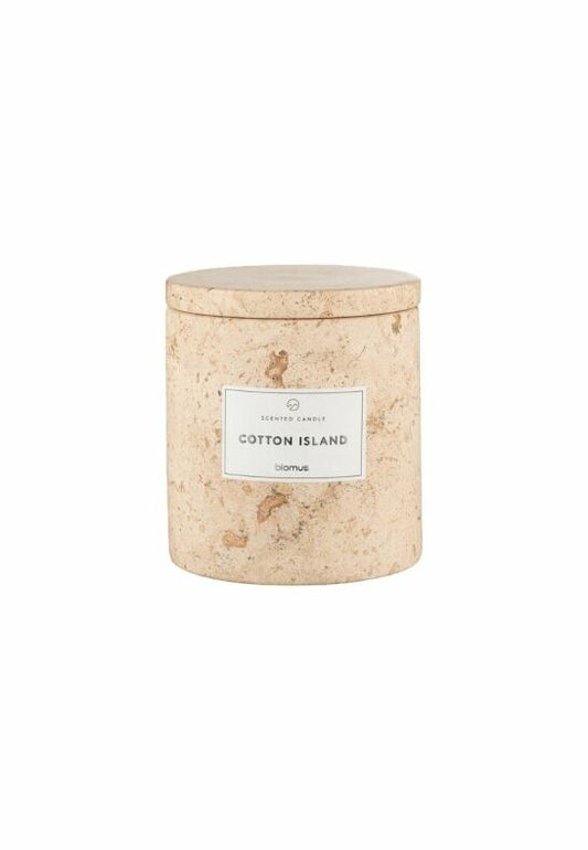 Frabli Doftljus L 10 cm Cotton Island Travertin