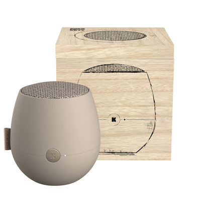 aJAZZ QI Högtalare Bluetooth TWS Ivory Sand