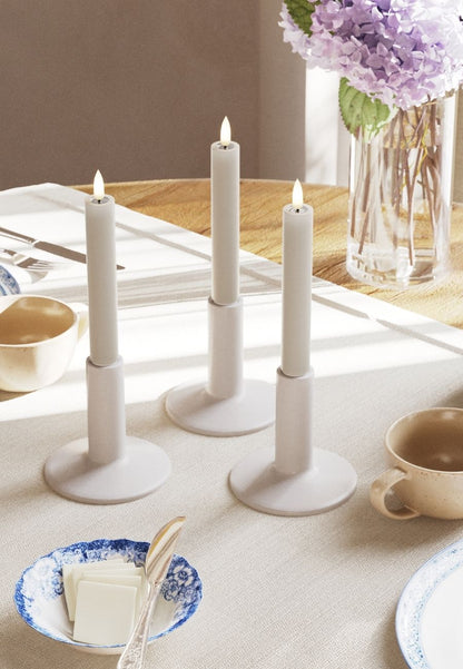 LED Kronljus 2,2x15 cm Sand 2-pack