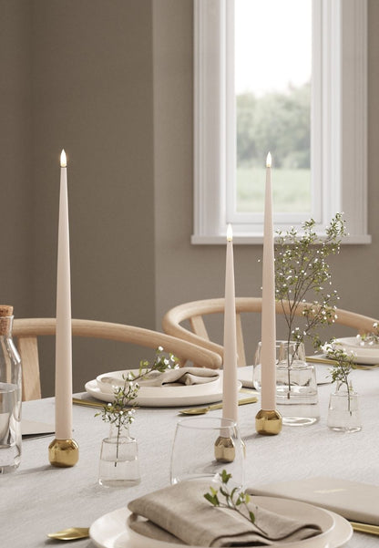 LED Kronljus Shiny 2,2x28 cm Rosa 2-pack