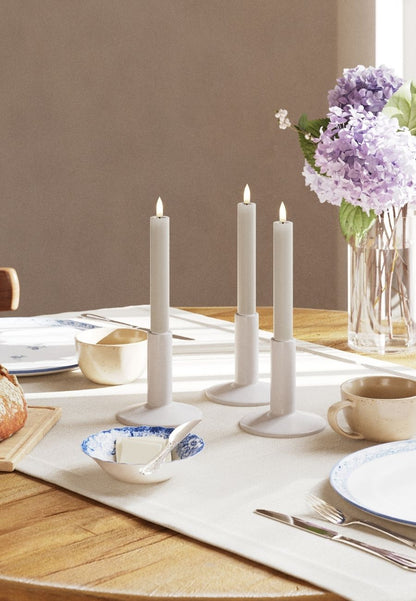 LED Kronljus 2,2x15 cm Sand 2-pack