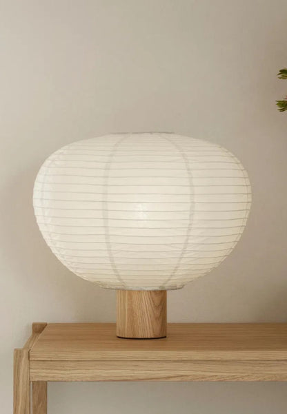 KAMI Table Lamp H 31 cm Ø32 cm Oak