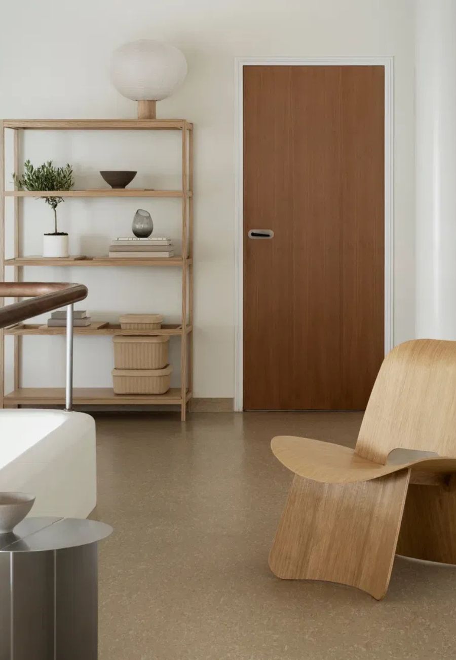 KAMI Table Lamp H 46 cm, Ø 460 cm Oak