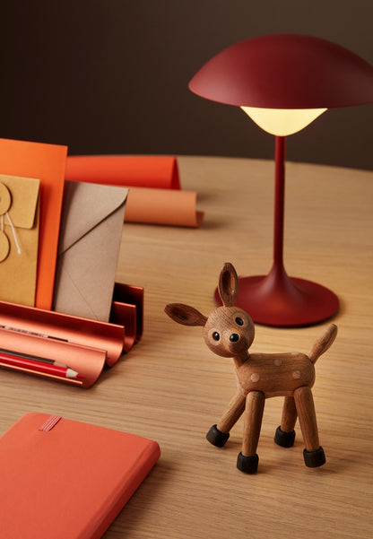 Spot Rådjur Baby Trädekoration 12,7 cm Ek/Lönn