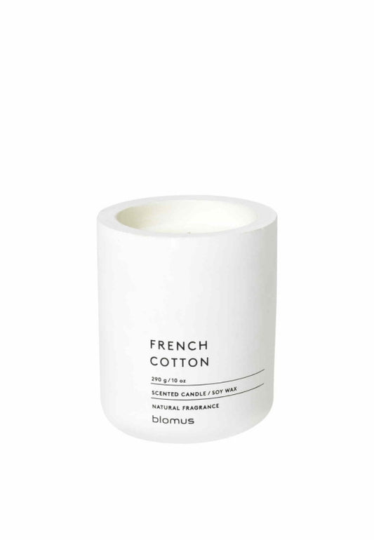 Fraga Doftljus French Cotton Ø9 cm Lily White