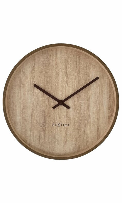 Oslo Väggklocka 30 cm Brun