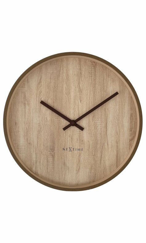 Oslo Väggklocka 30 cm Brun