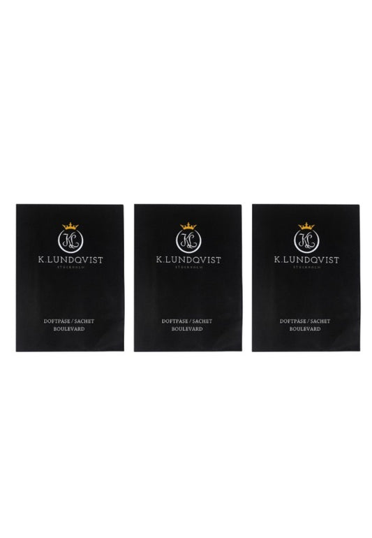 K. Lundqvist Doftpåse Boulevard 3-pack
