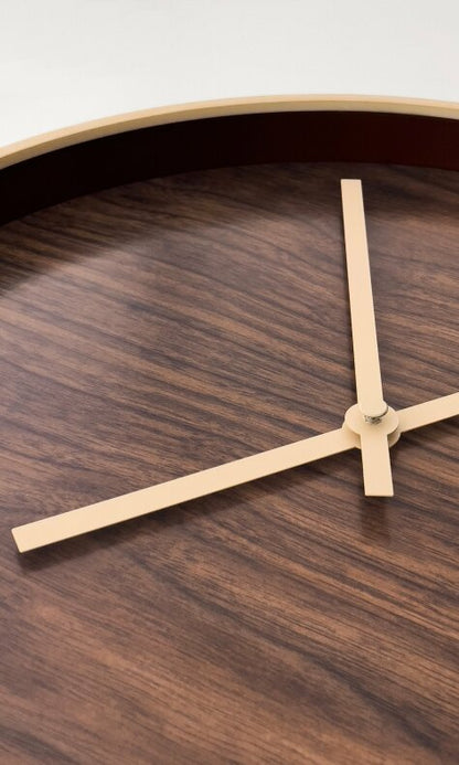 Oslo Väggklocka 30 cm Brun