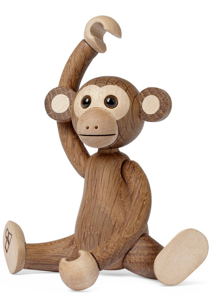 Jolly Apa Trädekoration 11 cm Ek