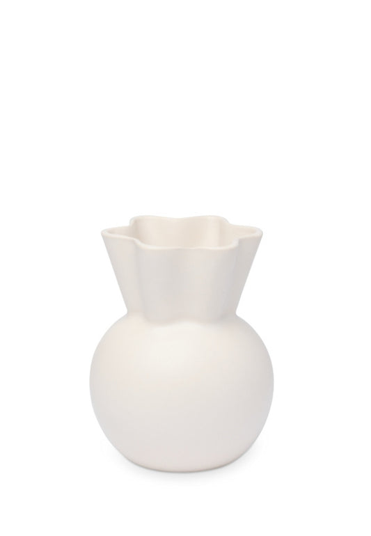 Vas Eva Stoer Nielsen 14 cm Vit