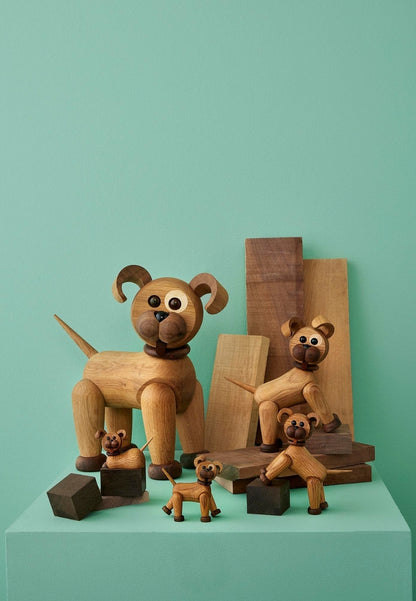 Buddy Hund Trädekoration 20,5 cm Ek