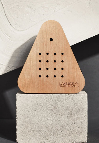 Lakesidebox Speldosa Sjömiljö Björkträ